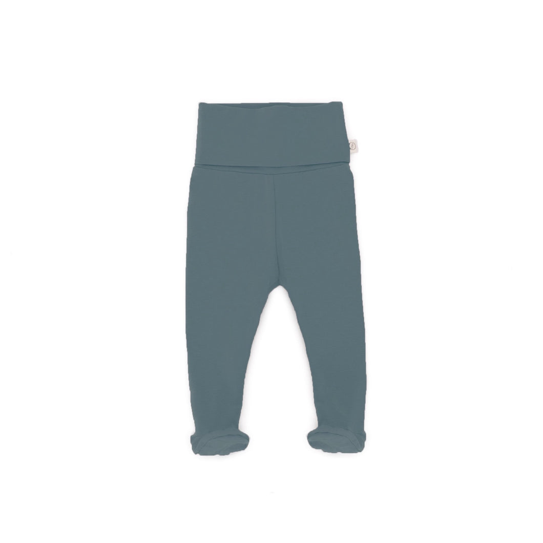 Basic pants with feet OLD BLUE